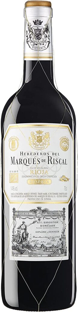 vino marques de riscal reserva